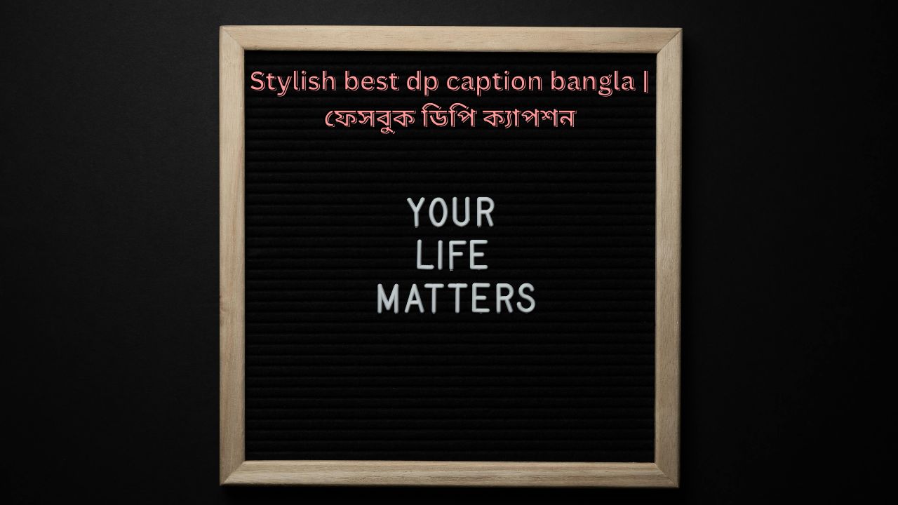 Stylish best dp caption bangla | ফেসবুক ডিপি ক্যাপশন