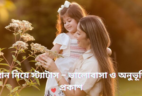 সন্তান নিয়ে স্ট্যাটাস – ভালোবাসা ও অনুভূতির প্রকাশ