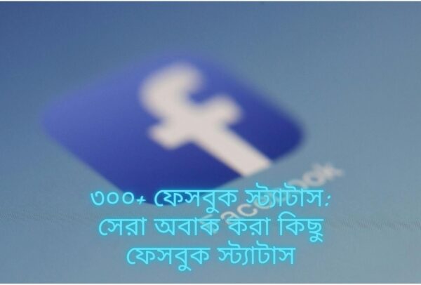 ৩০০+ ফেসবুক স্ট্যাটাস: সেরা অবাক করা কিছু ফেসবুক স্ট্যাটাস